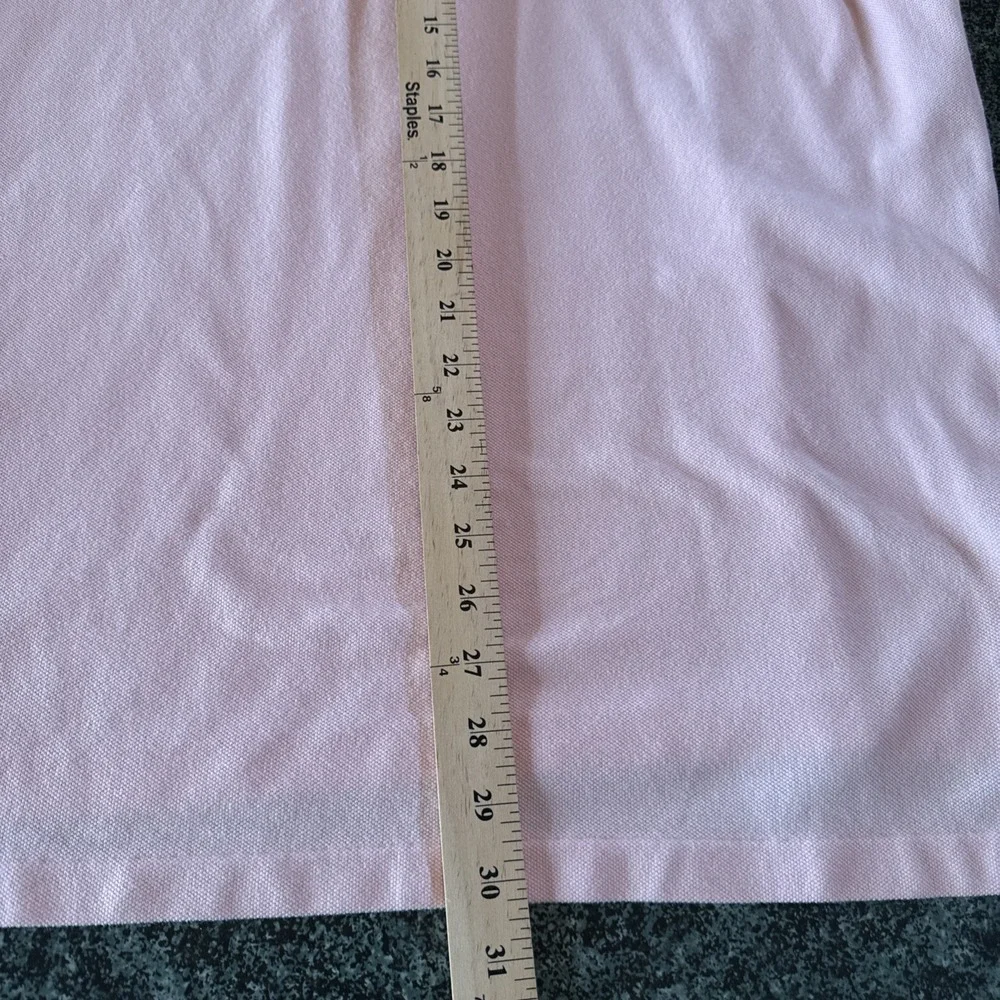 Polo Ralph Lauren Mens Pink Cotton Short Sleeve Polo Shirt‎ Size X Large Vintage